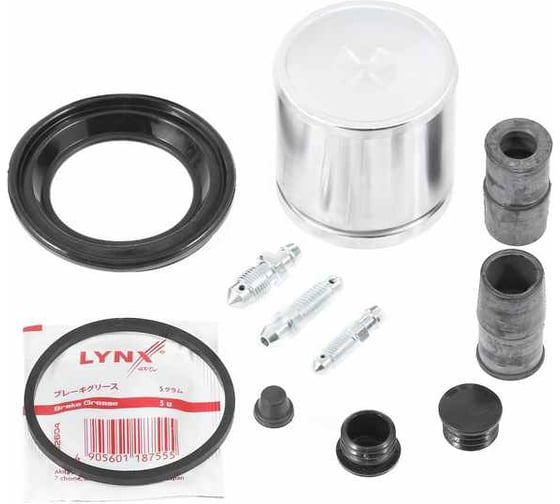 Ремкомплект тормозного суппорта с поршнем переднего (поршень ø 57мм, суппорт ate) LYNXauto BC-6392 1