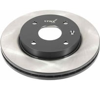 Диск тормозной, передний (256x24) LYNXauto BN-1013