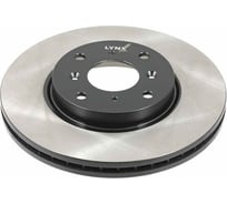 Диск тормозной, передний (282x25) LYNXauto BN-1043