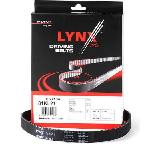 Ремень ГРМ LYNXauto 81KL21 1