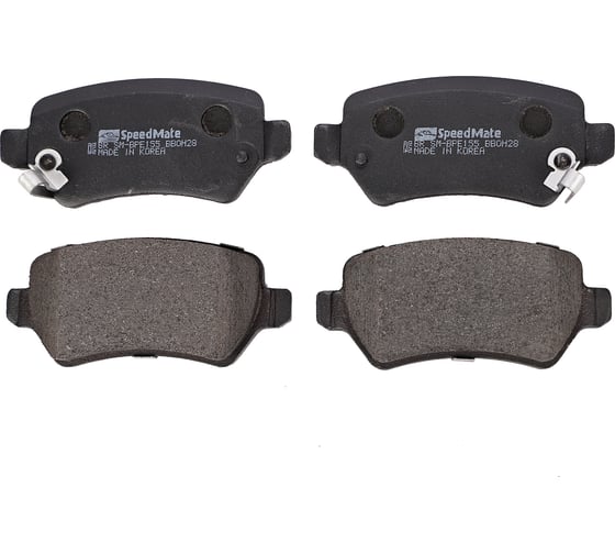 Колодки задние OPEL (ASTRA G,ASTRA H,CORSA C,MERIVA,ZAFIRA) Speedmate SM-BPE155