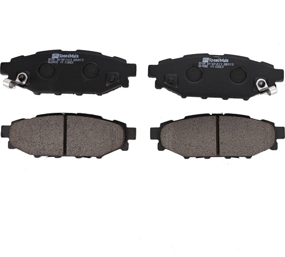Колодки задние SUBARU (FORESTER (SH),(SJ),IMPREZA,LEGACY IV (BL, BP),LEGACY V (BM),OUTBACK ( Speedmate SM-BPJ419