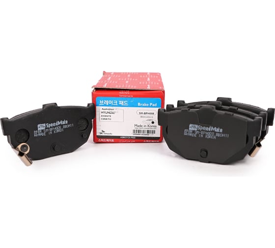 Колодки задние HYUNDAI ELANTRA (XD) (-2006) (COUPE GK)(2006-2009) Speedmate SM-BPH008