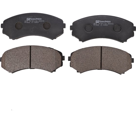Колодки MITSUBISHI Pajero II,III,IV (V30,V60,V80),Grandis (NA4W) Speedmate SM-BPJ186