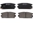 Колодки задние CHEVROLET CAPTIVA (C100, C140)/OPEL ANTARA(2007-2015) Speedmate SM-BPG018 3