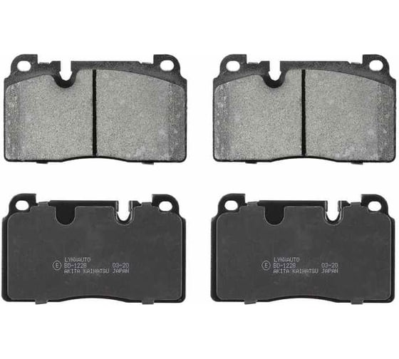 Тормозные колодки передние LYNXauto BD-1228 1