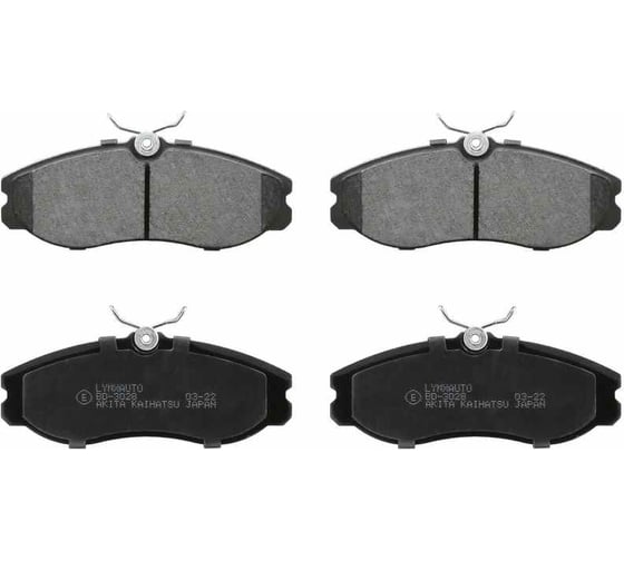 Тормозные колодки передние LYNXauto BD-3028 1