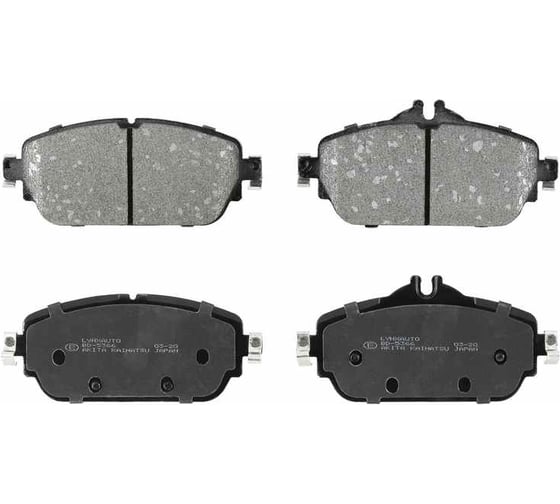 Тормозные колодки передние LYNXauto BD-5366 1