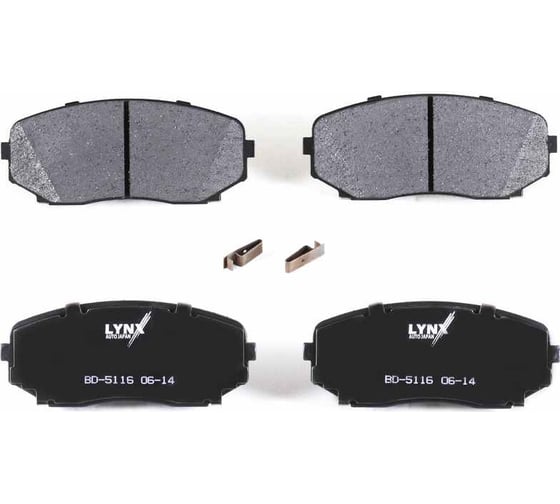 Тормозные колодки передние LYNXauto BD-5116
