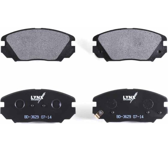 Тормозные колодки передние LYNXauto BD-3629 1
