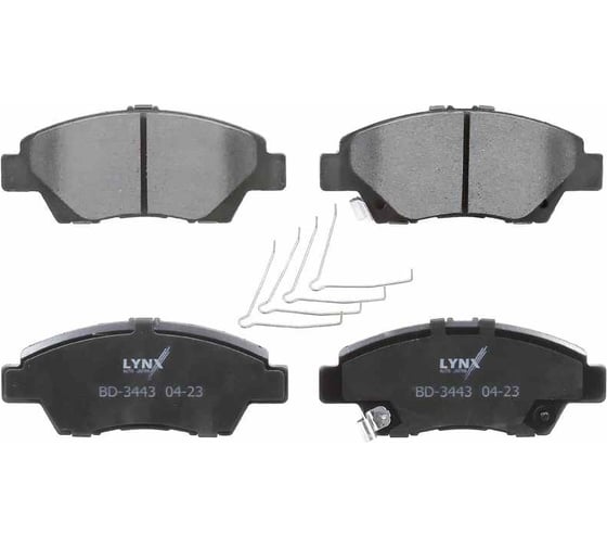 Тормозные колодки передние LYNXauto BD-3443