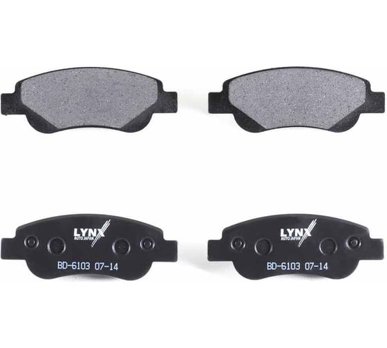 Тормозные колодки передние LYNXauto BD-6103