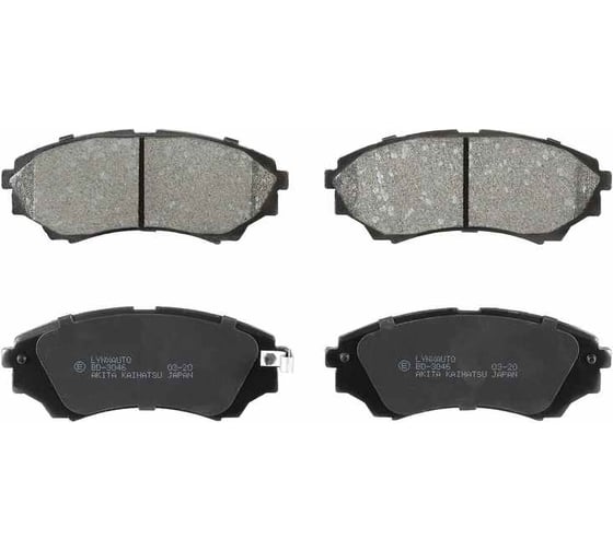 Тормозные колодки передние LYNXauto BD-3046 1