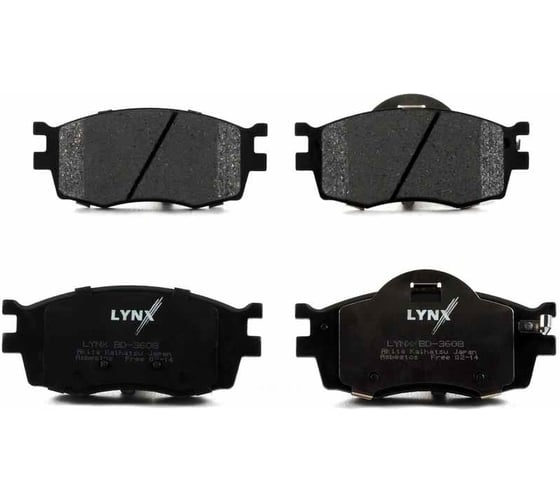 Тормозные колодки передние LYNXauto BD-3608