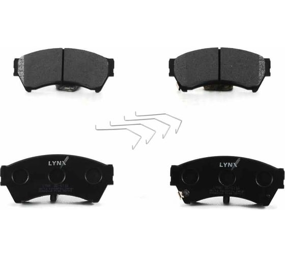 Тормозные колодки передние LYNXauto BD-5118