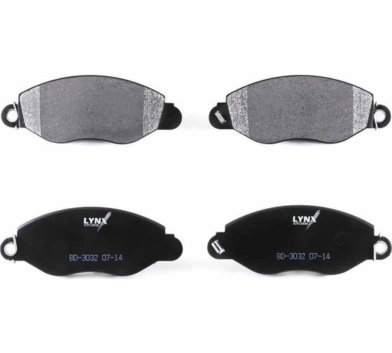Тормозные колодки передние LYNXauto BD-3032 1