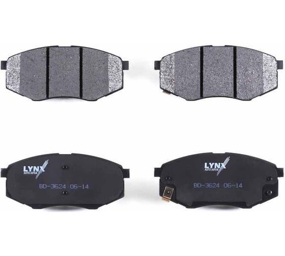 Тормозные колодки передние LYNXauto BD-3624
