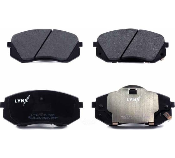 Тормозные колодки передние LYNXauto BD-3621