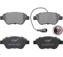 Тормозные колодки передние LYNXauto BD-2812