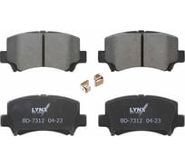 Тормозные колодки передние LYNXauto BD-7312