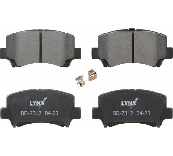 Тормозные колодки передние LYNXauto BD-7312