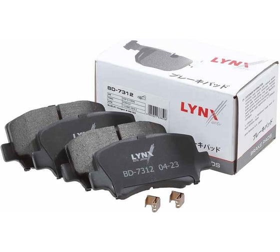 Тормозные колодки передние LYNXauto BD-7312