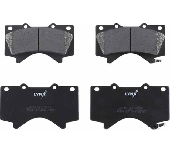 Тормозные колодки передние LYNXauto BD-7580 1