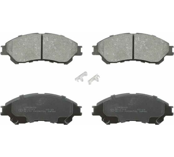 Тормозные колодки передние LYNXauto BD-7315 1