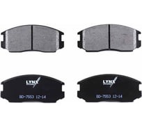 Тормозные колодки передние LYNXauto BD-7553