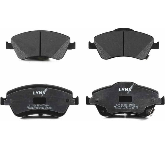 Тормозные колодки передние LYNXauto BD-7546