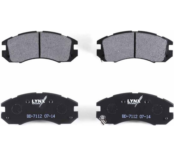 Тормозные колодки передние LYNXauto BD-7112 1