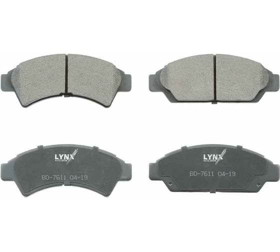 Тормозные колодки передние LYNXauto BD-7611 1