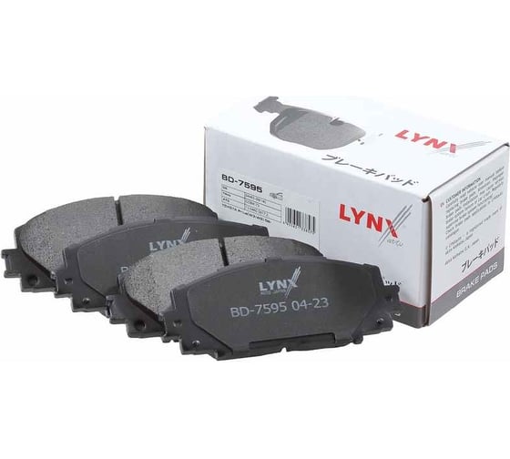Тормозные колодки передние LYNXauto BD-7595