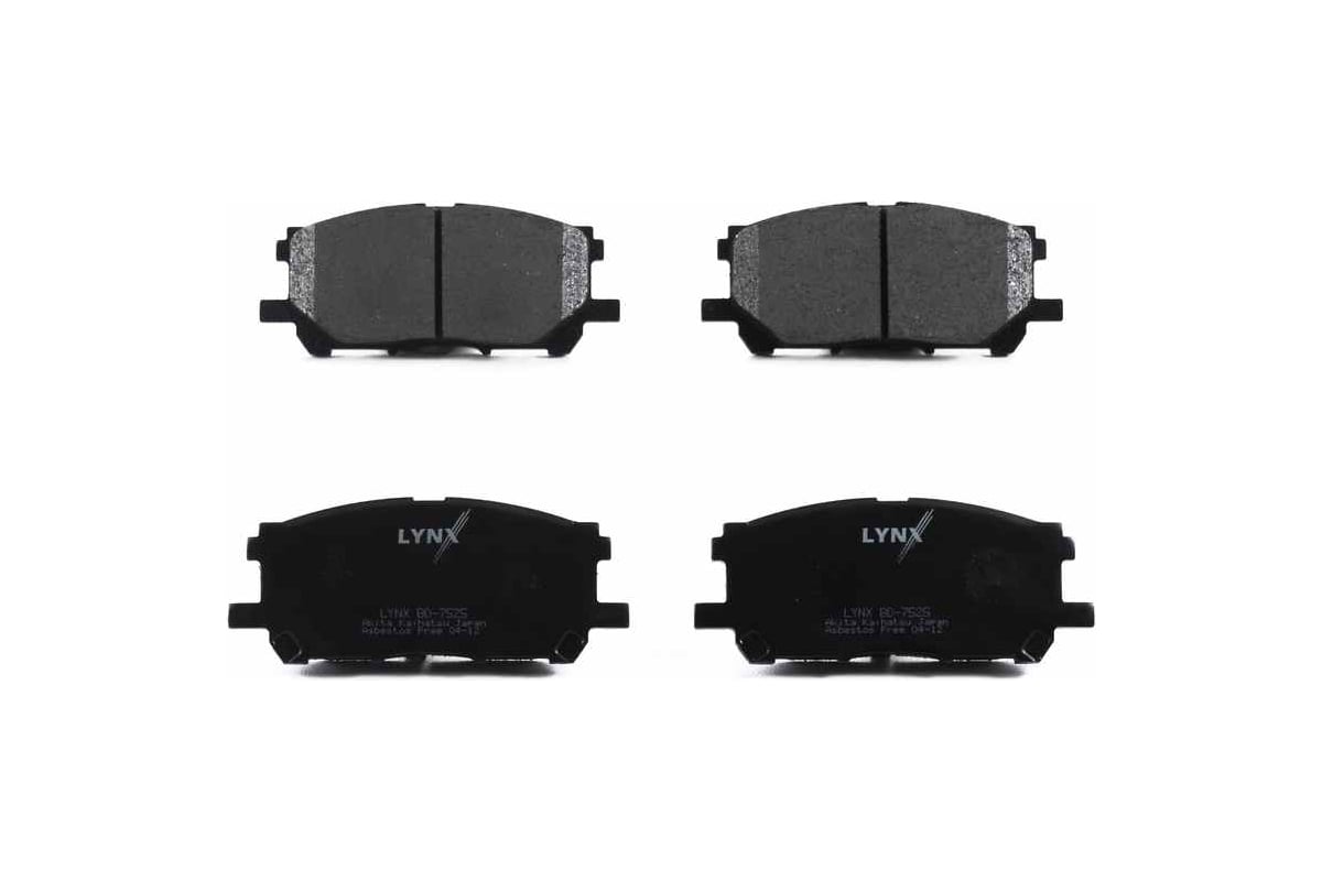Тормозные колодки передние LYNXauto BD-7525 - выгодная цена, отзывы ...