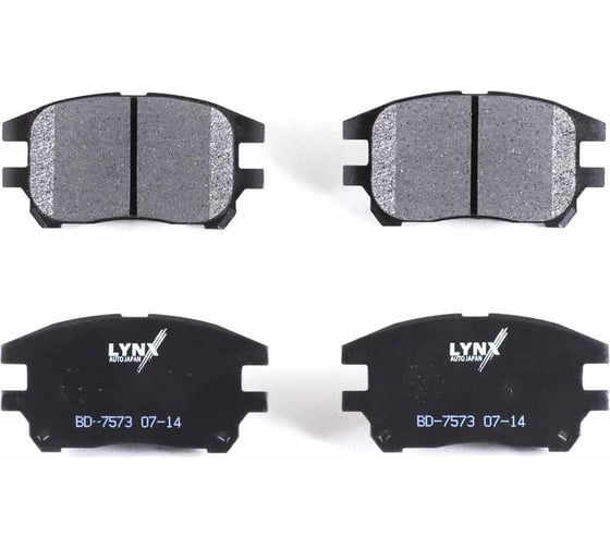 Тормозные колодки передние LYNXauto BD-7573 1