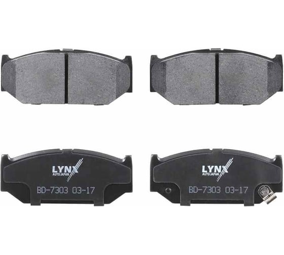 Тормозные колодки передние LYNXauto BD-7303 1