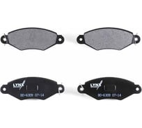 Тормозные колодки передние LYNXauto BD-6309