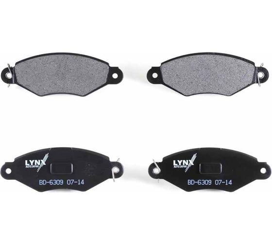 Тормозные колодки передние LYNXauto BD-6309 1