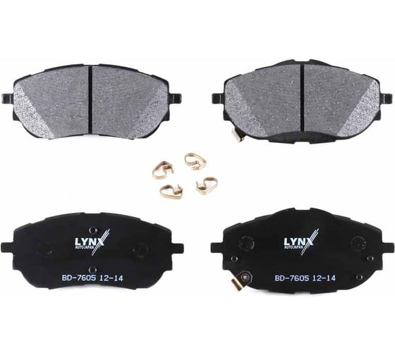 Тормозные колодки передние LYNXauto BD-7605