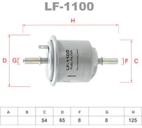 Фильтр топливный LYNXauto LF-1100