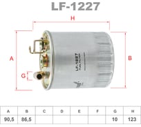 Фильтр топливный LYNXauto LF-1227