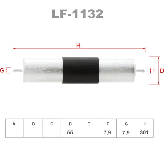 Фильтр топливный LYNXauto LF-1132