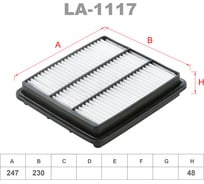 Фильтр воздушный LYNXauto LA-1117