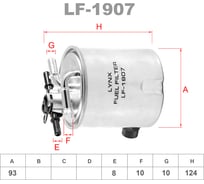 Фильтр топливный LYNXauto LF-1907