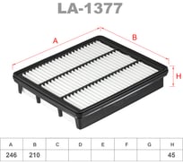 Фильтр воздушный LYNXauto LA-1377