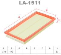 Фильтр воздушный LYNXauto LA-1511