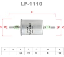 Фильтр топливный LYNXauto LF-1110