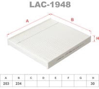 Фильтр салонный LYNXauto LAC-1948