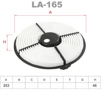 Фильтр воздушный LYNXauto LA-165