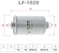 Фильтр топливный LYNXauto LF-1829